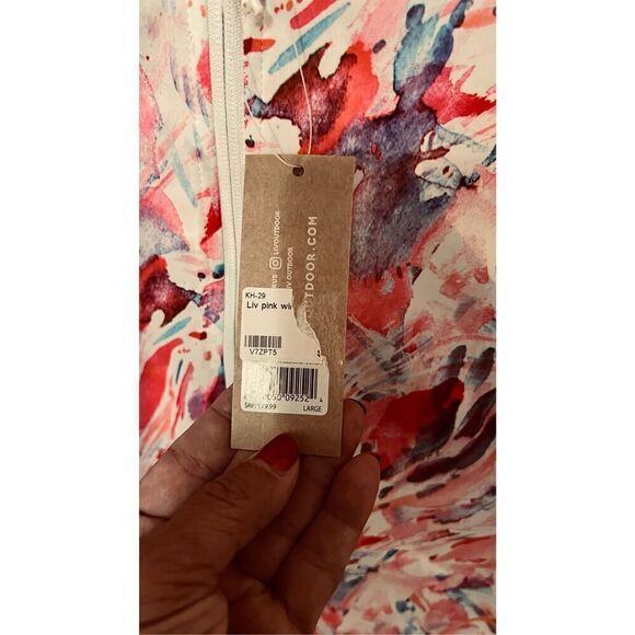 LIV Life Integrity Earth Outdoor Ava Stretch Rainshell Jacket Womens Size L New - Picture 5 of 12